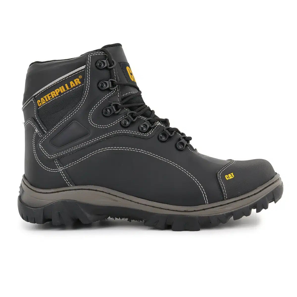 Bota Cuero Negra